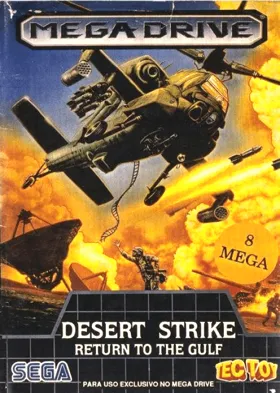 Desert Strike - Wangan Sakusen ~ Desert Strike (Japan, Korea) box cover front